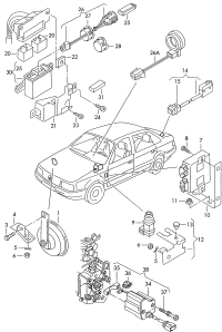 1GD953257A-Immobilizer Cont unit