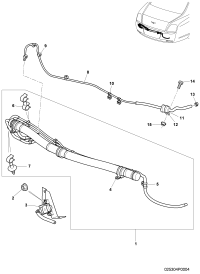 3W5253674K-Vacuum tank Muffler & rr Damper assy-exhaust F 3W-B-068 483 F ZA-B-068 483