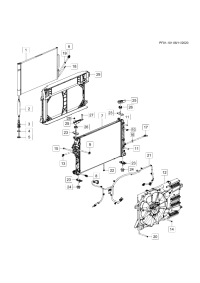 84297681-Condenser, air conditioner (incl. 2-6,18, 19)