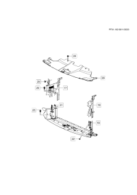 13444896-Deflector-air, upper
