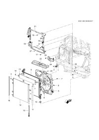 84394796-Condenser, air conditioner (incl. 3,15)