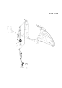 26320873-Retractor, front seat belt