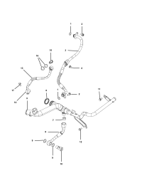 55237840-Pipe, coolant inlet