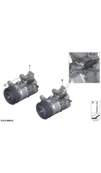 64529299329-Ac compressor without magnetic clutch