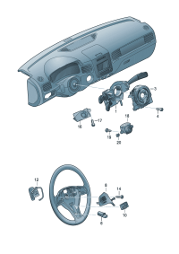7P6905843B-IGNITION SWITCH