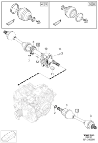36010058-Shaft, replace, lh