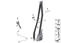 72117435894-S/belt assy-front