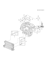 84211848-Hose, radiator inlet