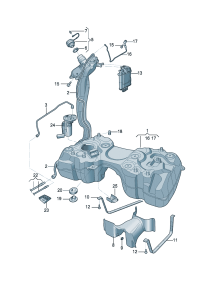 5QJ201060A-FUEL TANK COMPL
