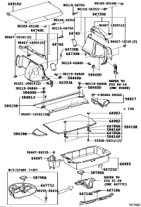 5841847010B1-Plate, rear floor, no.4