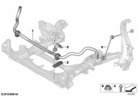 31355A022B0-STABILIZER FRONT WITH RUBBER313530