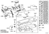739600R100-AIR BAG ASSY, INSTRUMENT PANEL PASSENGER W/O DOOR