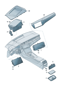4K1919605K-Display unit Surface-w/soft touch   D  -24.12.2021