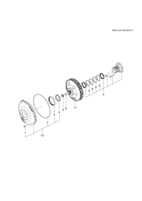 24111232-Seal, forward clutch housing (O-ring) (part 10) (* package 1)