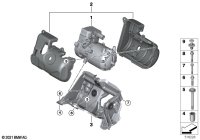 64505A075D6-Bracket a/c compressor