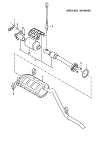 24517462-GASKET-EXHAUST PIPE