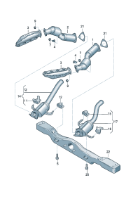 7L6254350FX-Pipe assy-exhaust