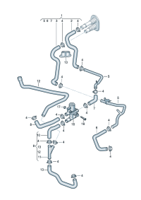 8E0265370B-Coolant hose