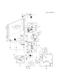 24108209-Pipe, turbocharger coolant return (incl. 20,22-25)