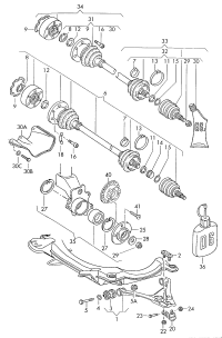 330407271A-Band f joint Shaft, half swing