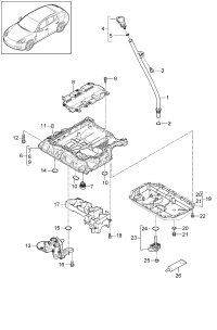 95810706600-Duct assy Porsche panamera: