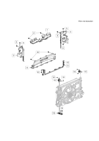 26269896-PLATE, RADIATOR