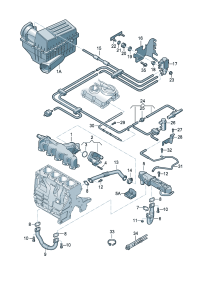 03L128063T-Throttle control unit