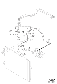 31467910-RADIATOR HOSE W124/E200/E220