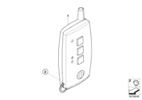 61316912986-Transmitter assy-battery remote