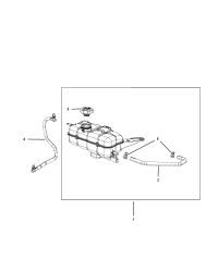 68096261AA-Cap, coolant recycling