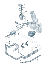 3BD201544B-Tube assy-fuel  Porsche panamera: D  -26.08.2010