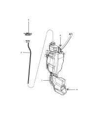 68050749AA-COOLANT BOTTLE