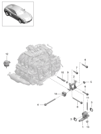 9A137504602-ENGINE MOUNTING