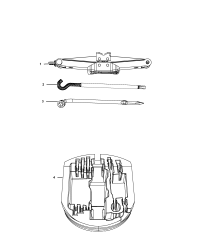 68061747AB-Tray jack storage