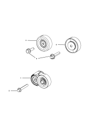 68027611AB-TENSIONER BELT