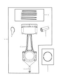 68060359AA-Bearing set connrod standard see note