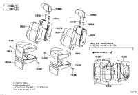7221058160-CABLE ASSY, SEAT TRACK CONTROL