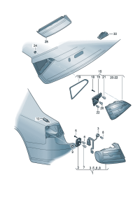 8KD945095B-LED taillight  D-27.01.2014