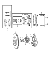 68302651AA-(F)(S)BEARING BRAKE