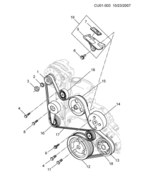 11517516-Bolt, M6X1X13, threaded 9.5, o/d 14.2, 9.8, 6280 M, machining, HDR-PT (clamp)
