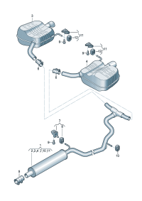 5QD253209H-Muffler f