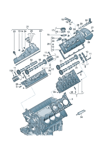 059103263-Head compl h (W/o camshaft)