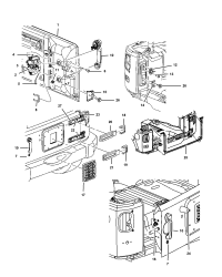 4589584AA-Lock assy-power