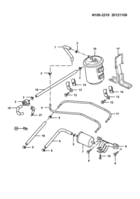 24514539-EVAPORATIVE EMISSION CANISTER