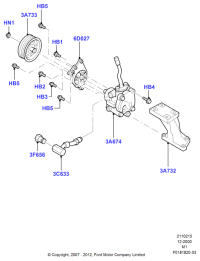 EC0732600-PUMP,POWER STEERING