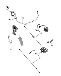 68128181AB-Sensor KIT-LOCK brushes LEFT FRONT [X84]