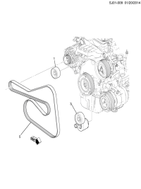 24102045-DRIVE BELT