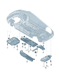 1T0825711E-Muffler assy-rr Insulator-heat  D-01.11.2010