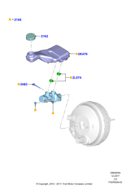 DG9Z2K478E-TANK ASSY - RESERVE