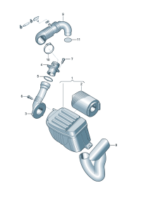06A906461AB-AIR MASS SENSOR-PORSCHE